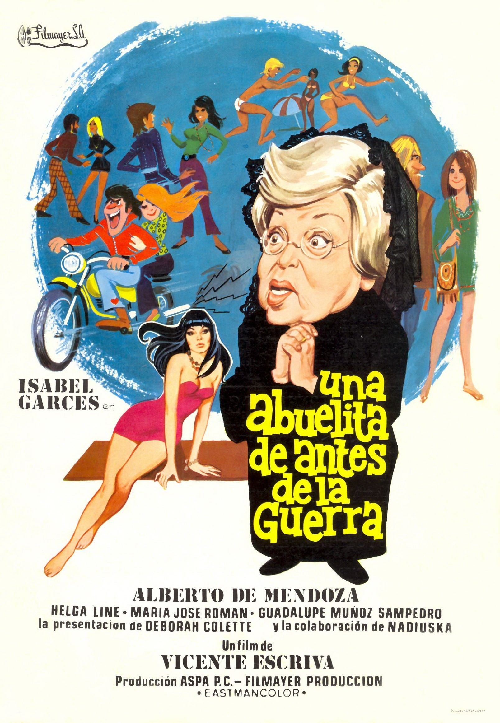 Caratula de Una abuelita de antes de la guerra