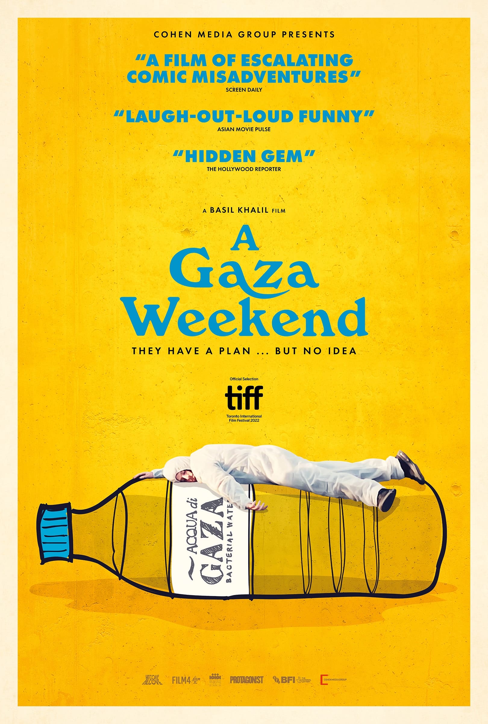 Caratula de A Gaza Weekend (Un fin de semana en Gaza) 