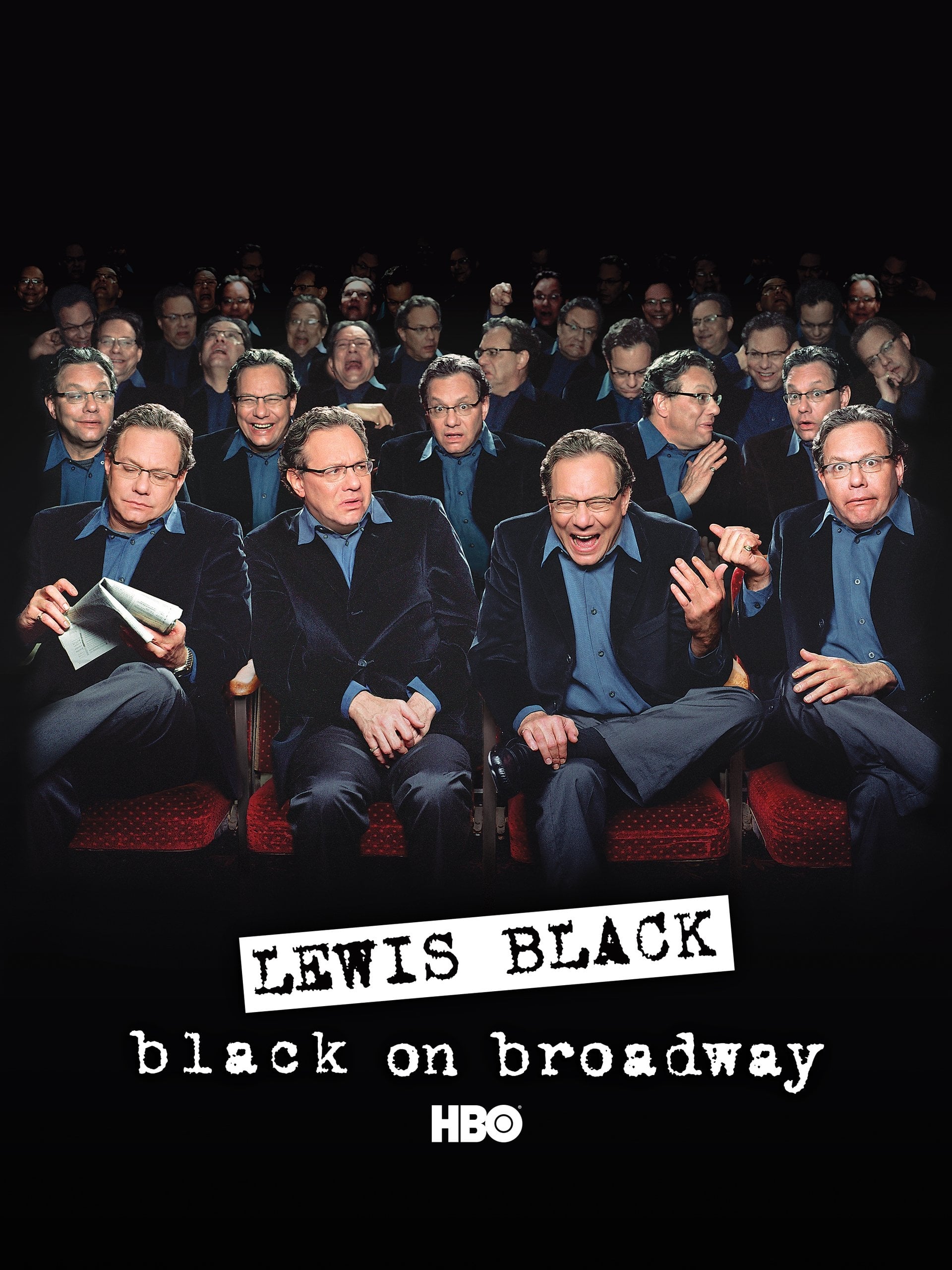 Caratula de Lewis Black: Black on Broadway (Lewis Black: Black on Broadway) 