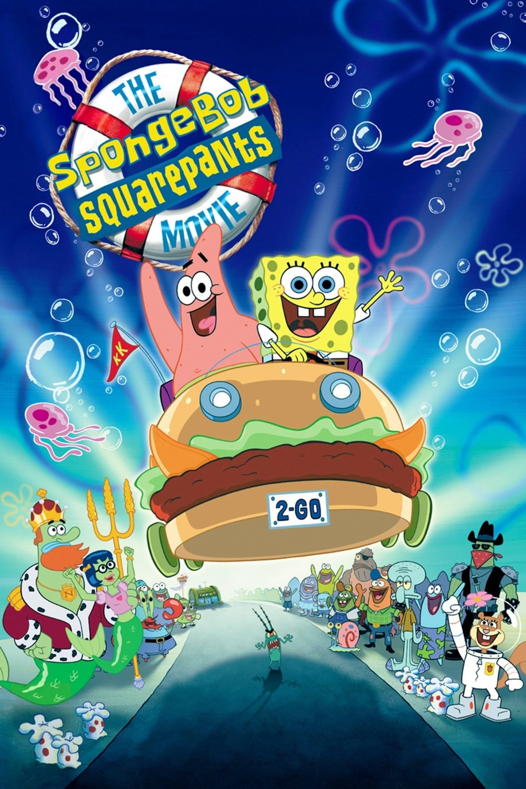 Caratula de The SpongeBob SquarePants Movie (Bob Esponja: La Película) 