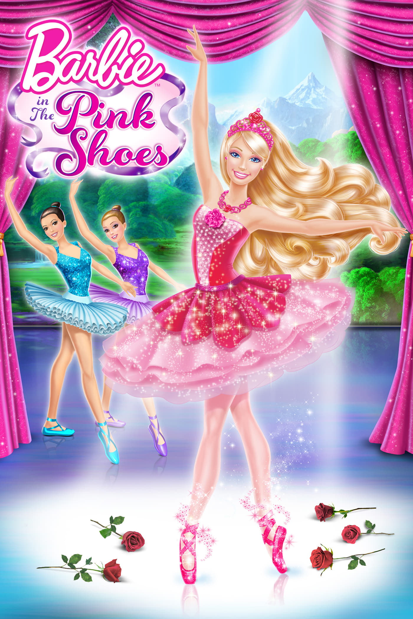 Caratula de Barbie in the Pink Shoes (Barbie en La bailarina mágica) 