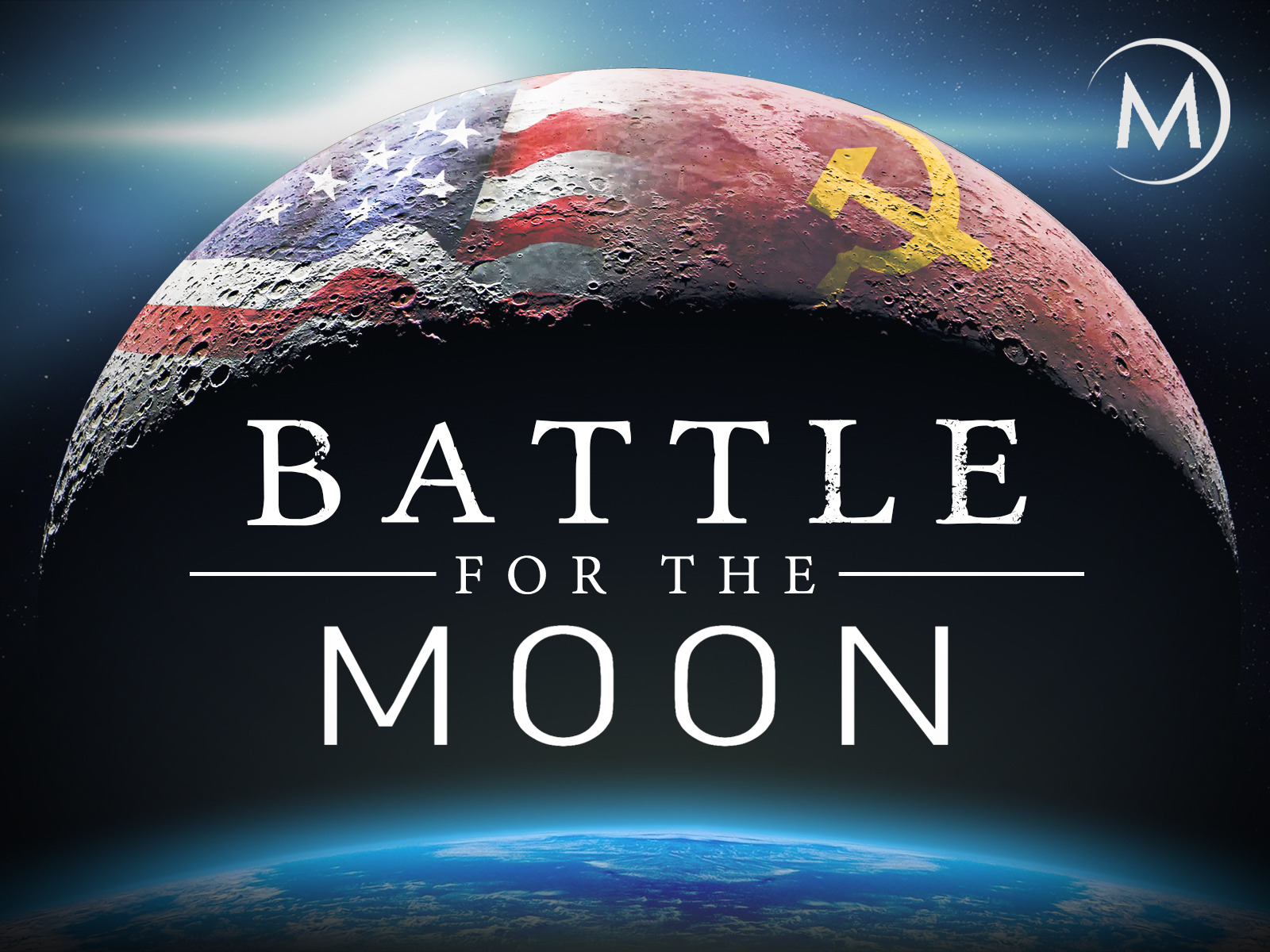 Caratula de Battle for the Moon: 1957-1969, from Sputnik to Apollo (La batalla por la Luna: del Sputnik al Apollo) 