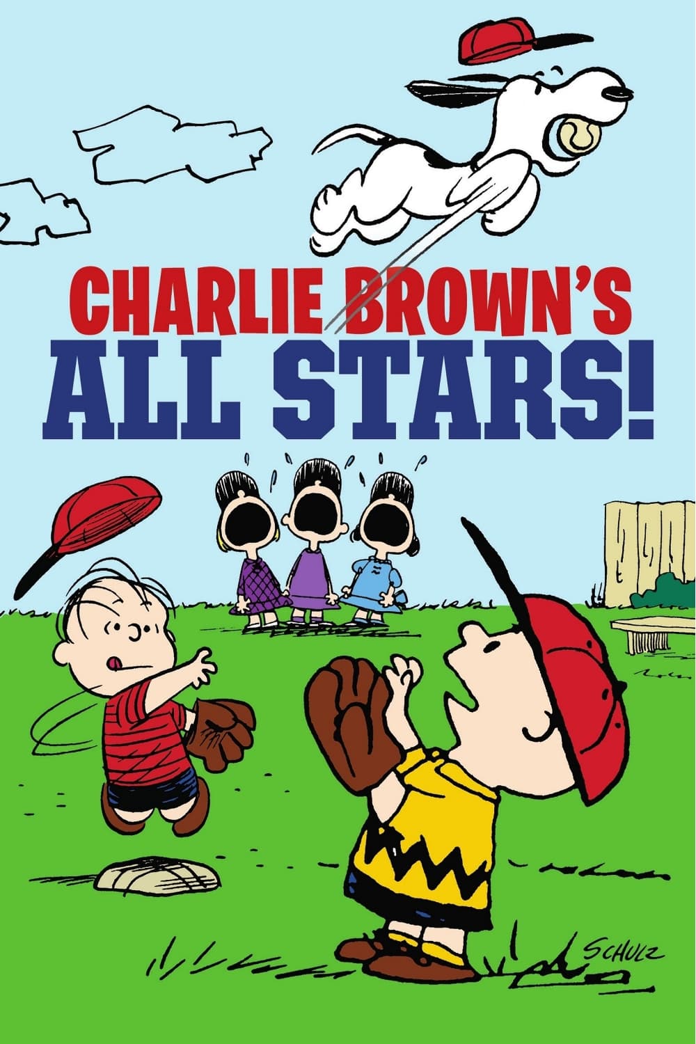 Caratula de Charlie Brown's All-Stars! (Todas las estrellas de Carlitos) 