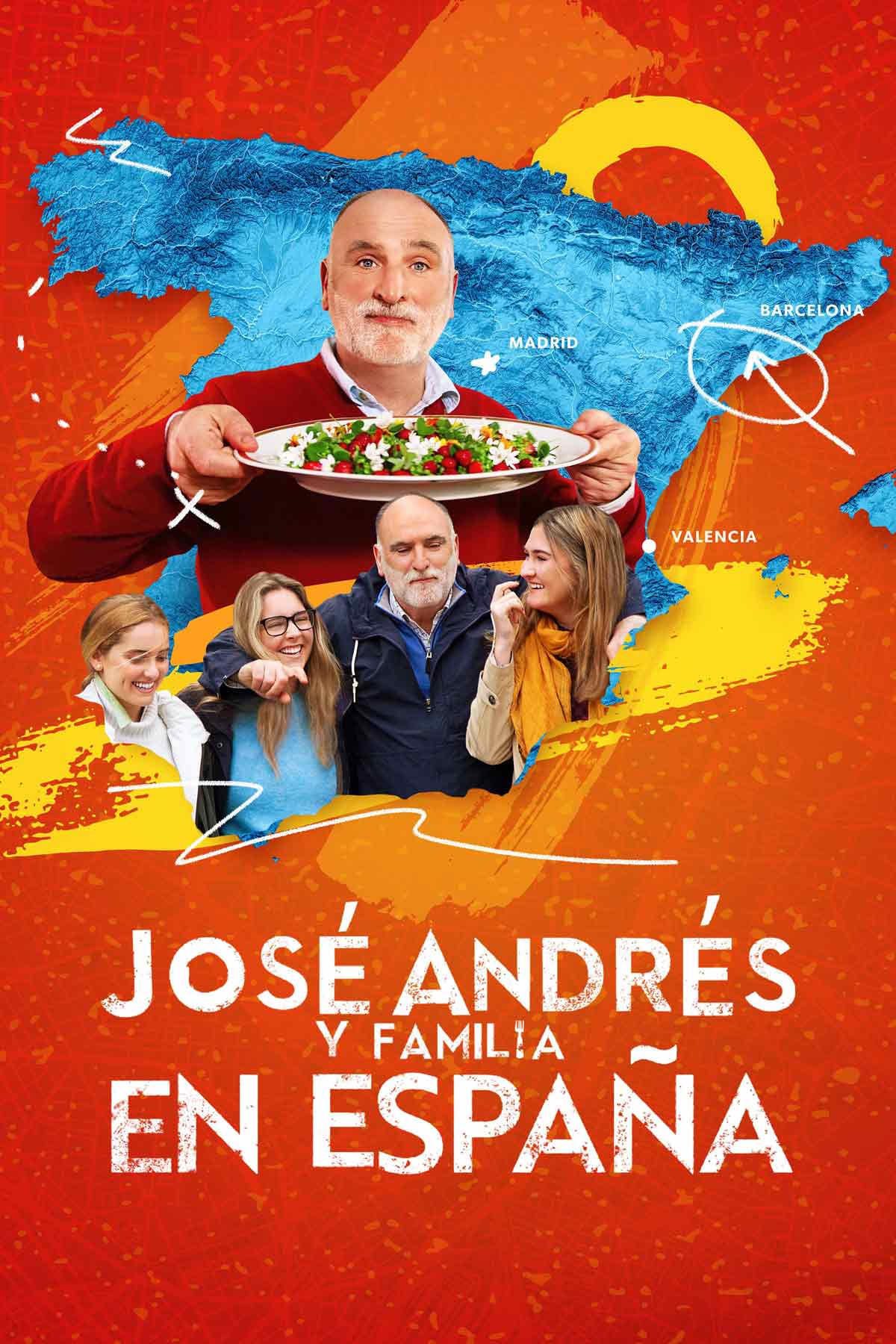 Jose Andrés y familia en España