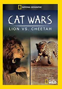 Caratula de Cat Wars: Lion vs. Cheetah (Guerras felinas: leones contra guepardos) 