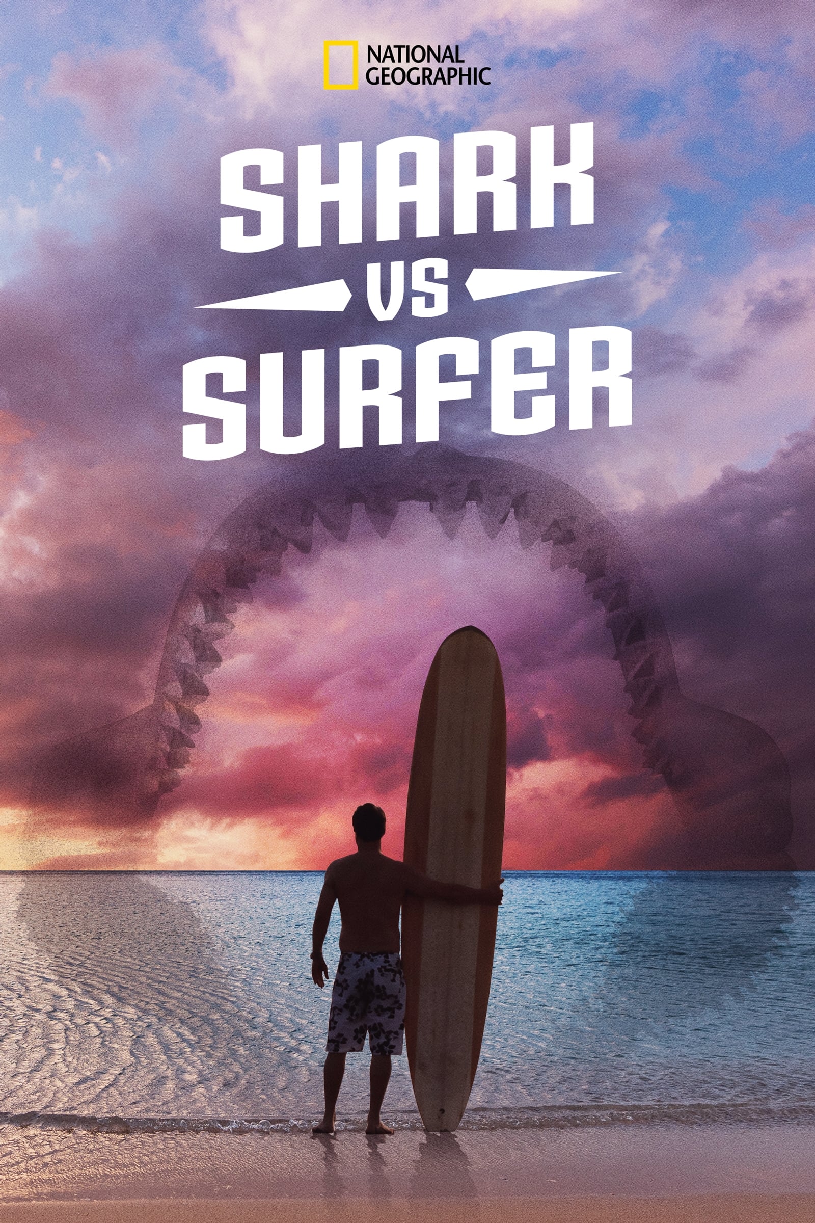 Caratula de Shark vs. Surfer (Tiburón contra surfista) 