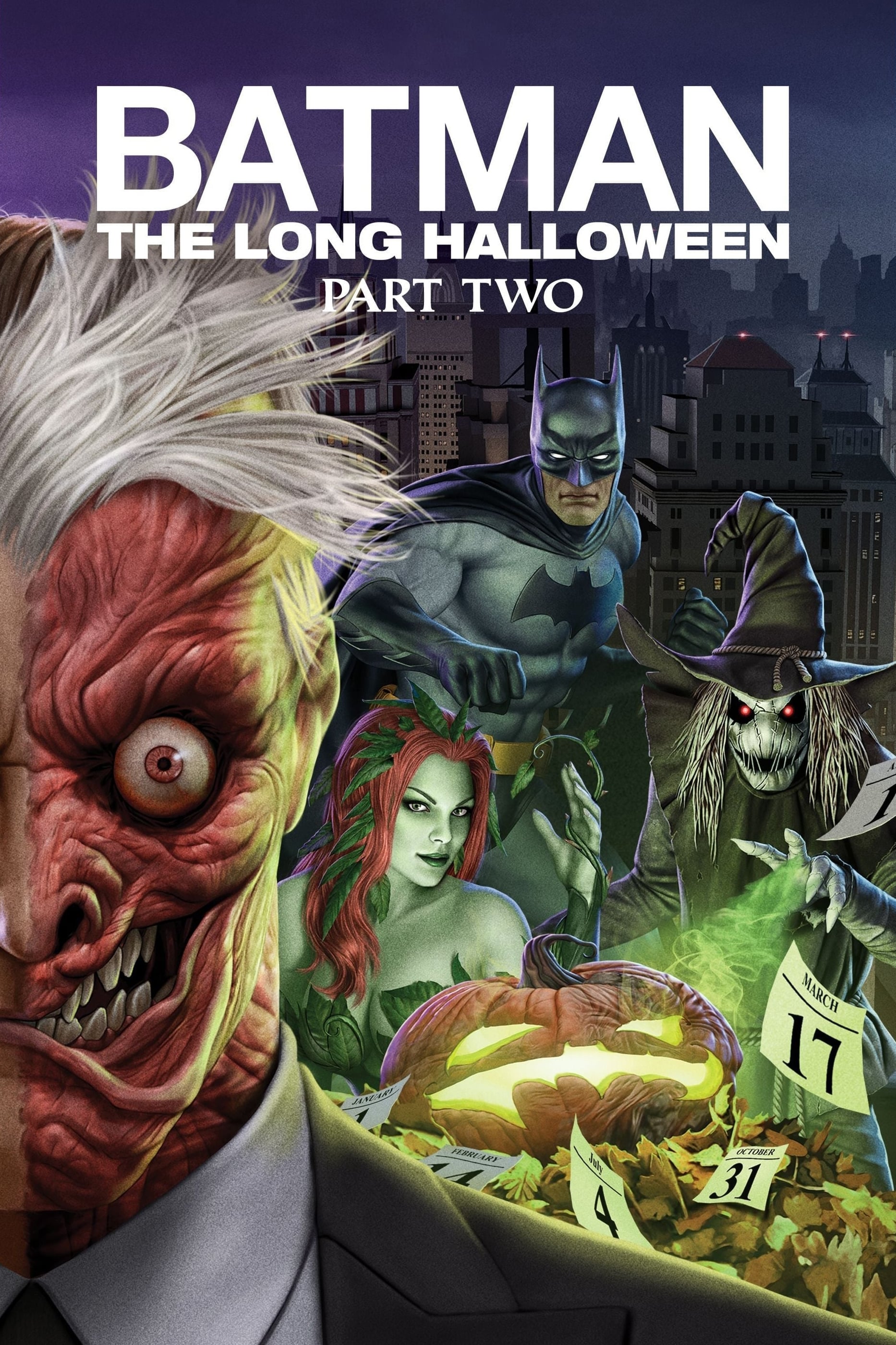 Caratula de Batman: The Long Halloween, Part Two (Batman: El largo Halloween (Parte 2)) 
