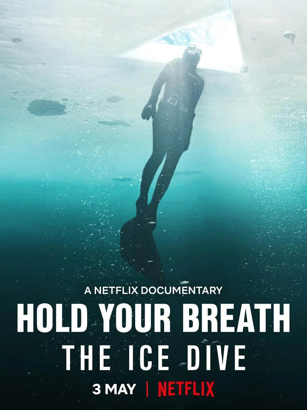 Caratula de Hold Your Breath: The Ice Dive (Aguanta la respiración: Inmersión bajo el hielo) 