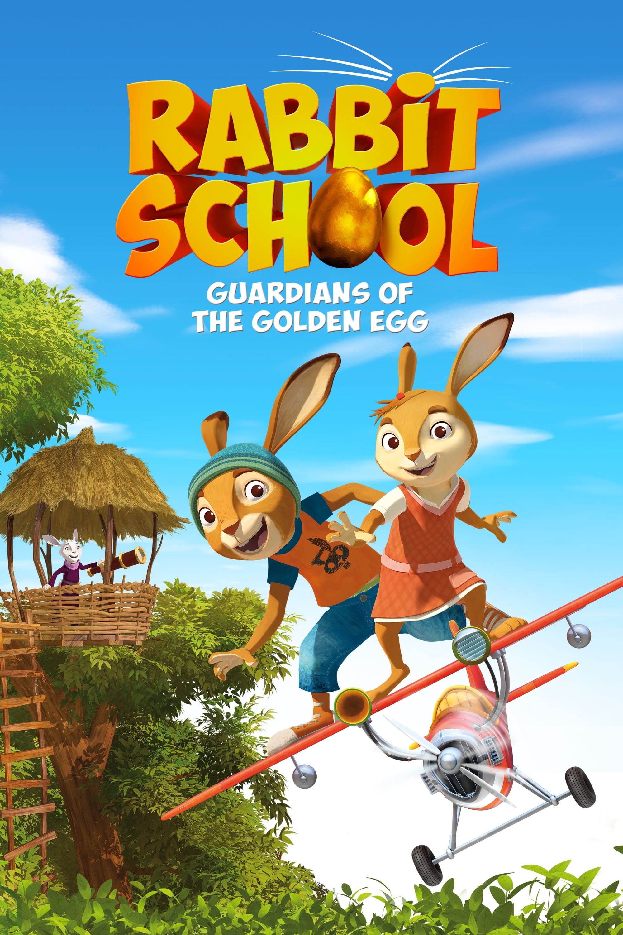 Caratula de Die Häschenschule – Jagd nach dem Goldenen Ei (Rabbit School: Els guardians de l'ou d'or) 