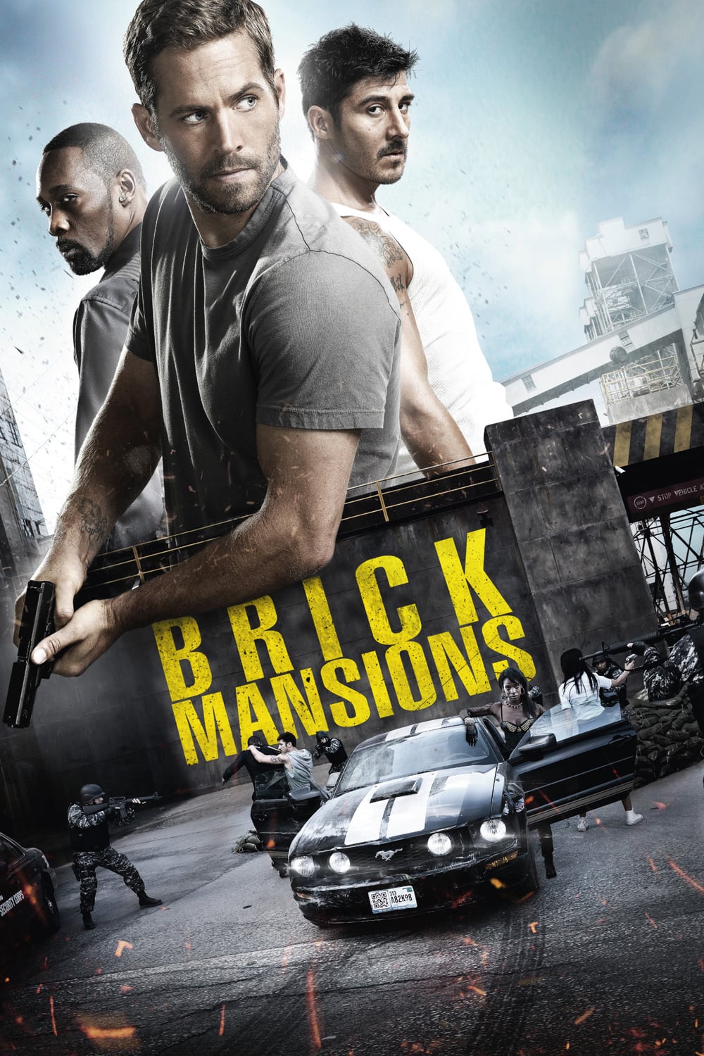 Caratula de Brick Mansions (La fortaleza (Brick Mansions)) 