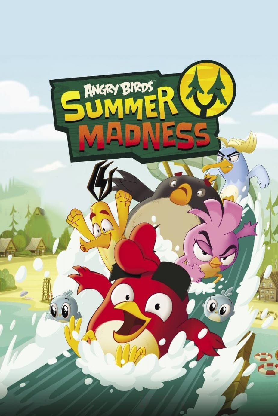Caratula de Angry Birds: Summer Madness (Angry Birds: Un verano de locos) 