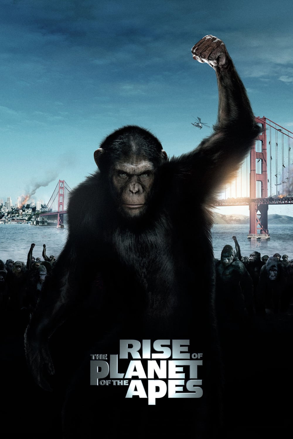 Caratula de Rise of the Planet of the Apes (El origen del planeta de los simios) 