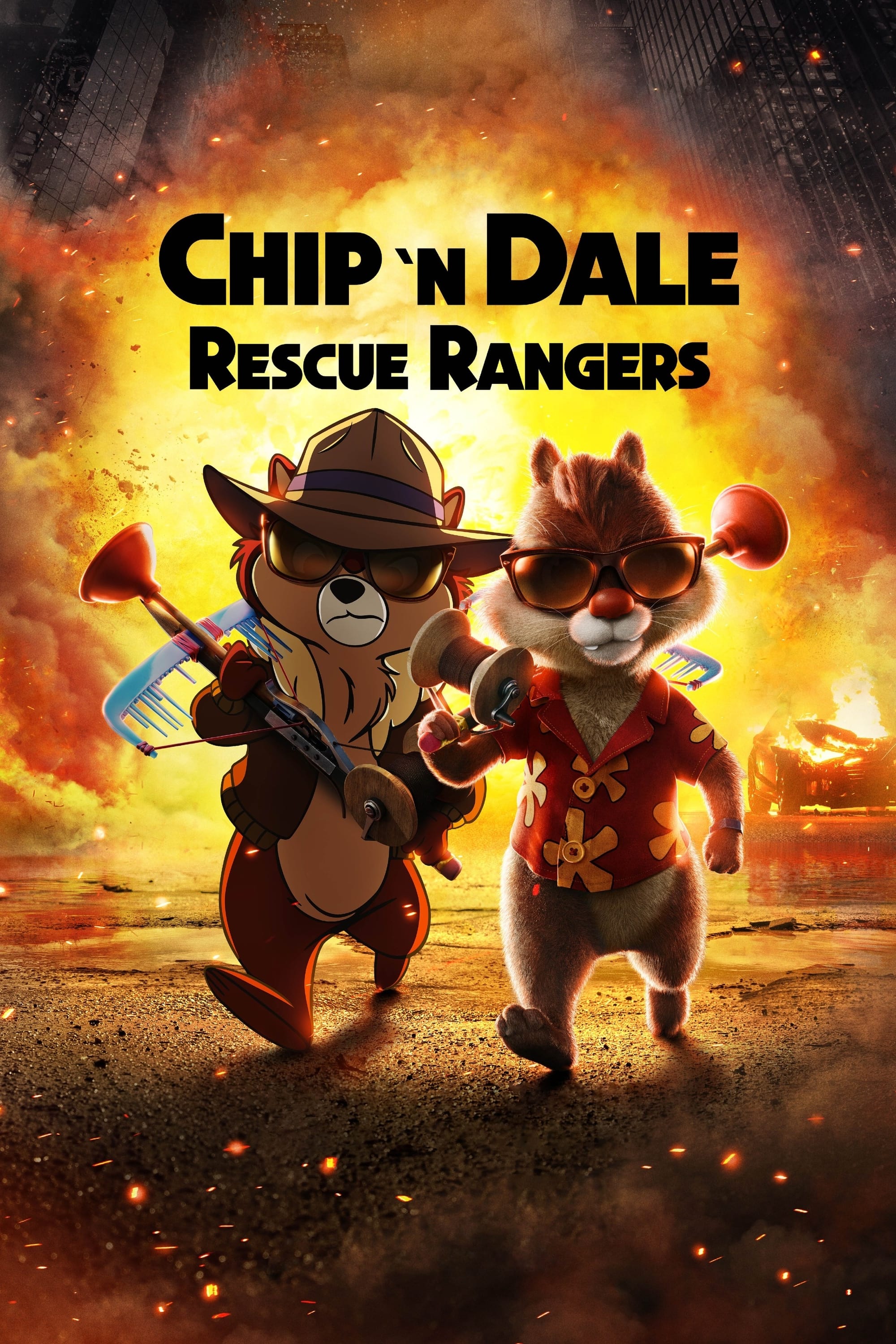 Caratula de Chip 'n Dale: Rescue Rangers (Chip y Chop: los guardianes rescatadores) 