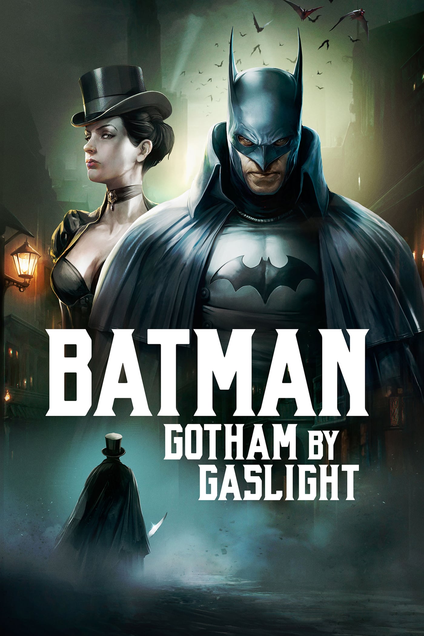Caratula de Batman: Gotham by gaslight (Batman: Gotham a luz de gas) 