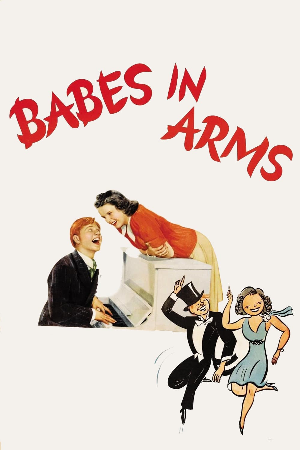 Caratula de BABES IN ARMS (Los hijos de la farandula) 