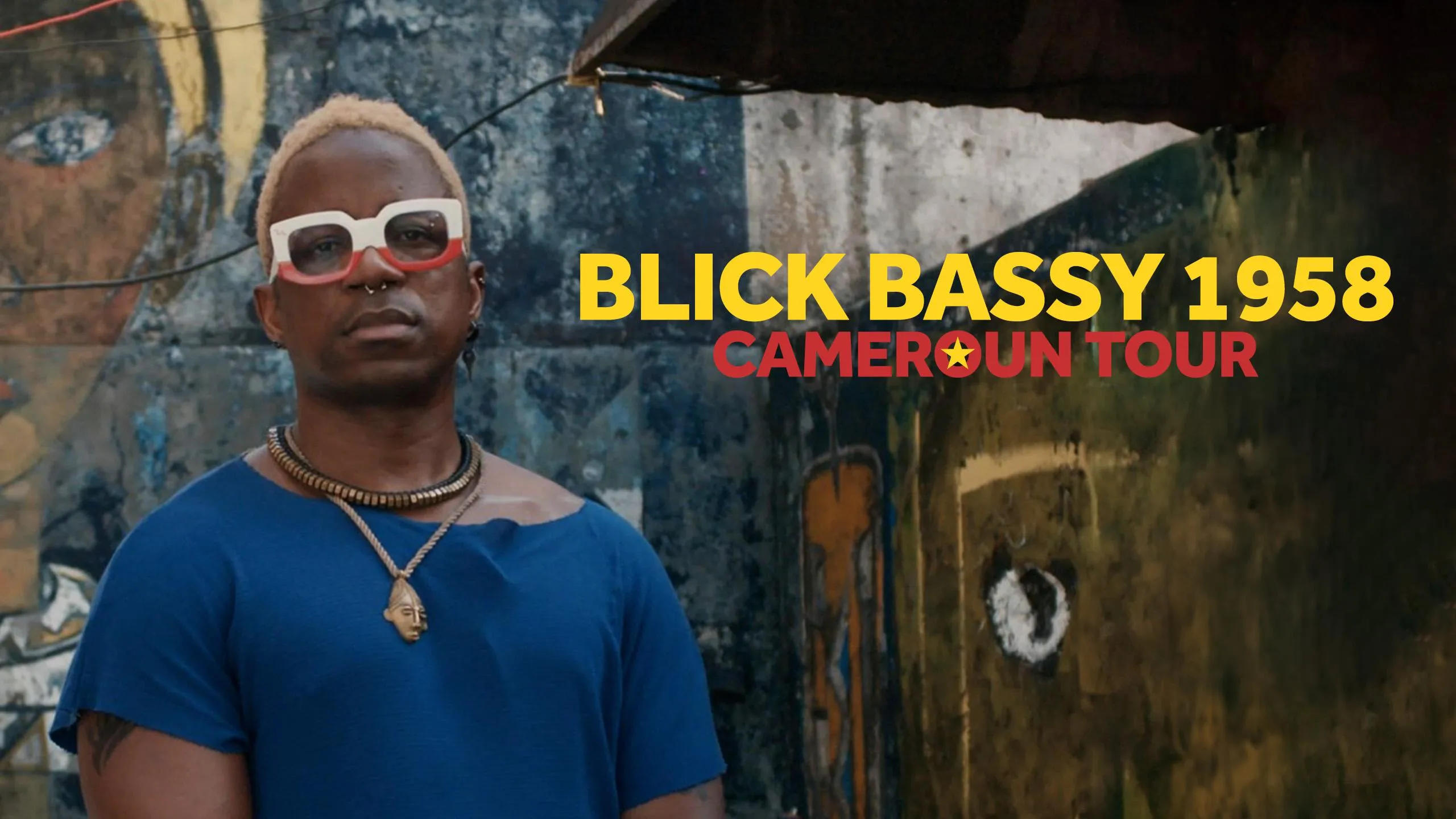Blick Bassy, 1958, gira por Camerún