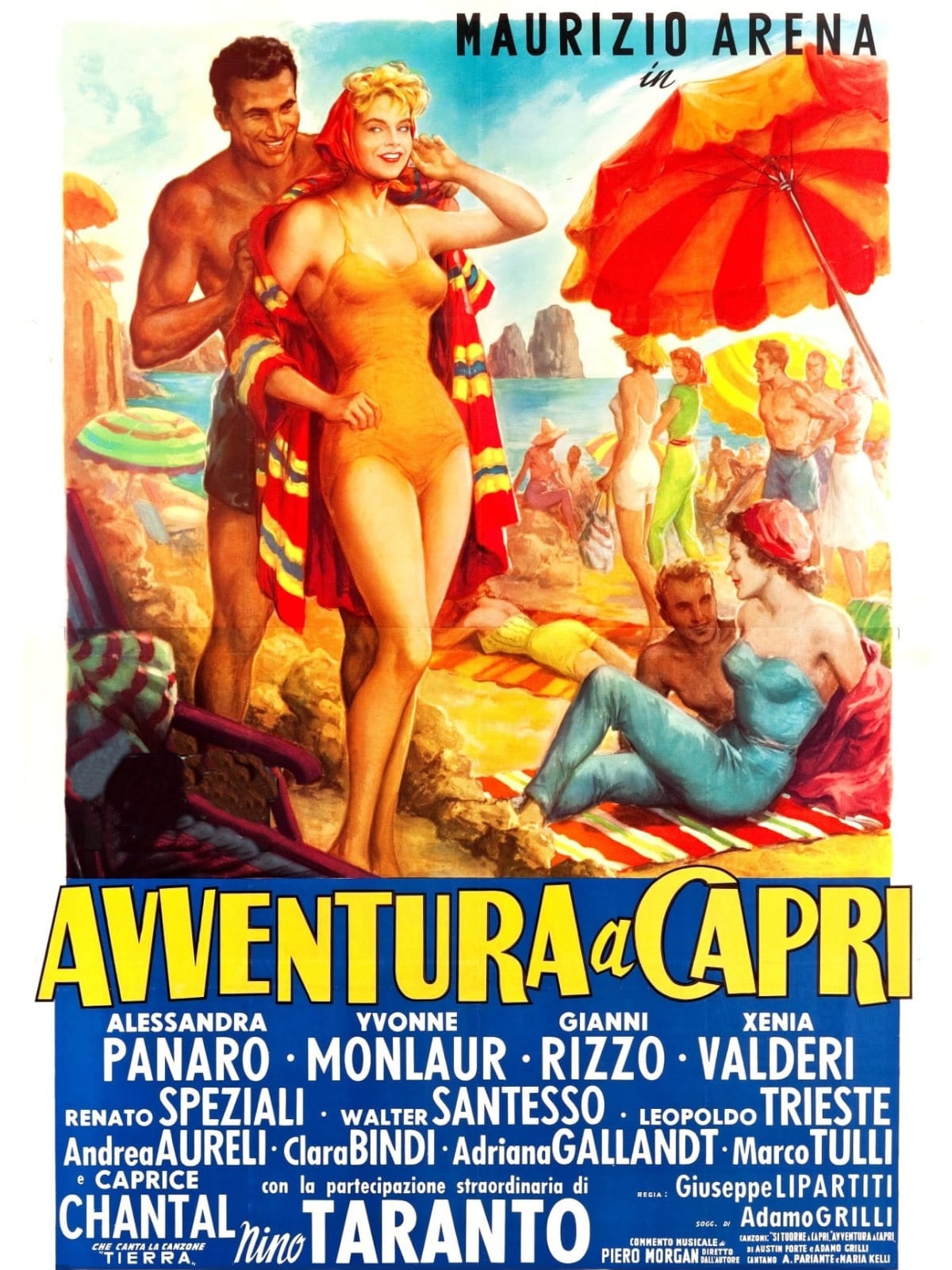 Caratula de Avventura a Capri (Aventura en Capri) 