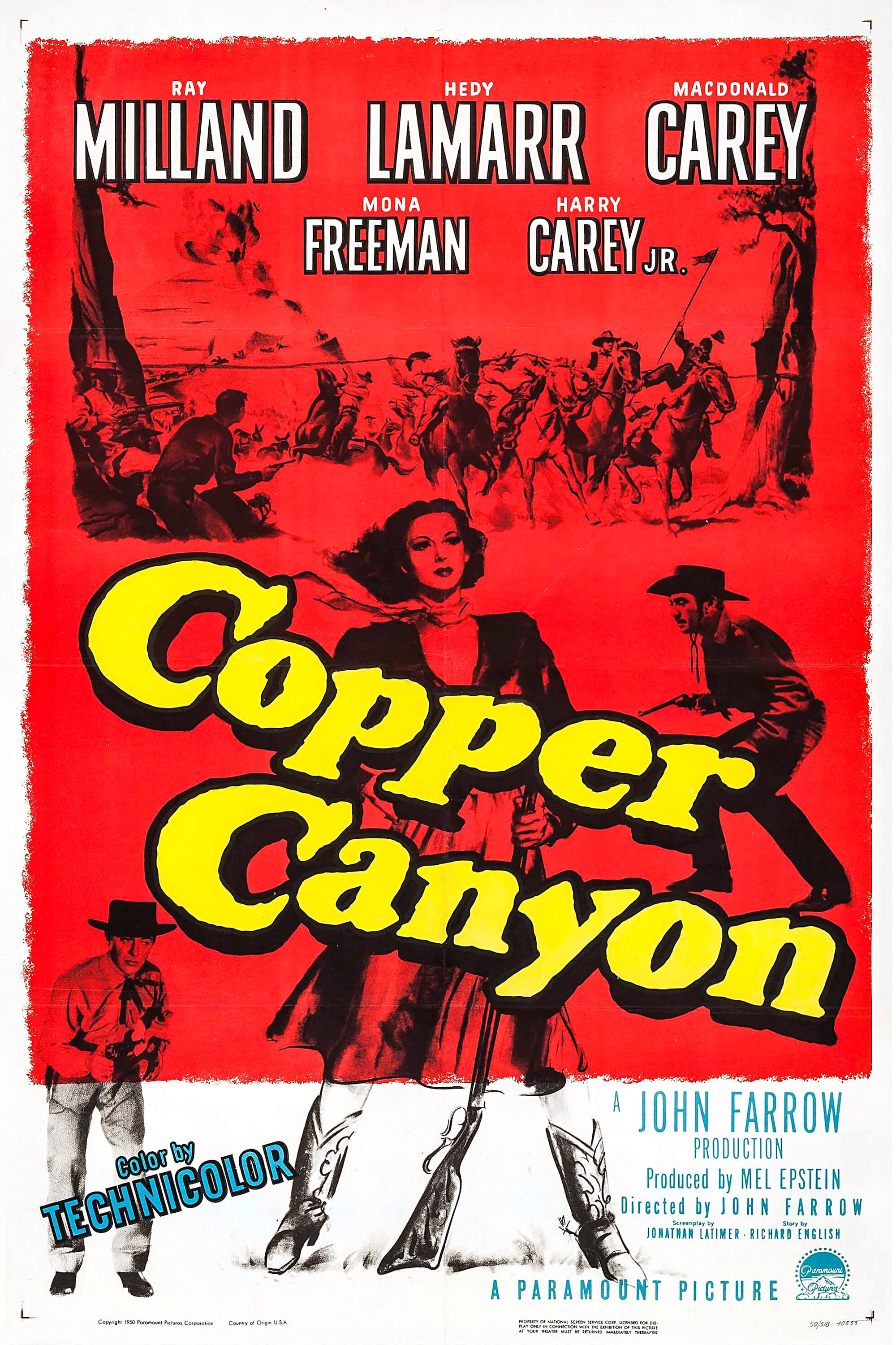 Caratula de COPPER CANYON (El desfiladero del cobre) 