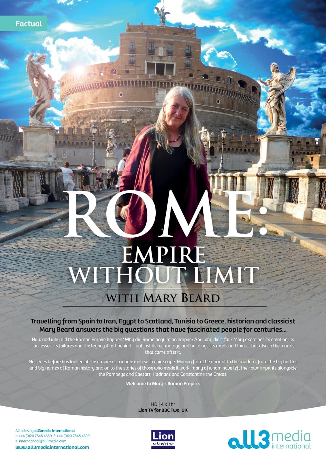 Caratula de Mary Beard's Ultimate Rome: Empire Without Limit (Mary Beard: Roma, un imperio sin límites) 