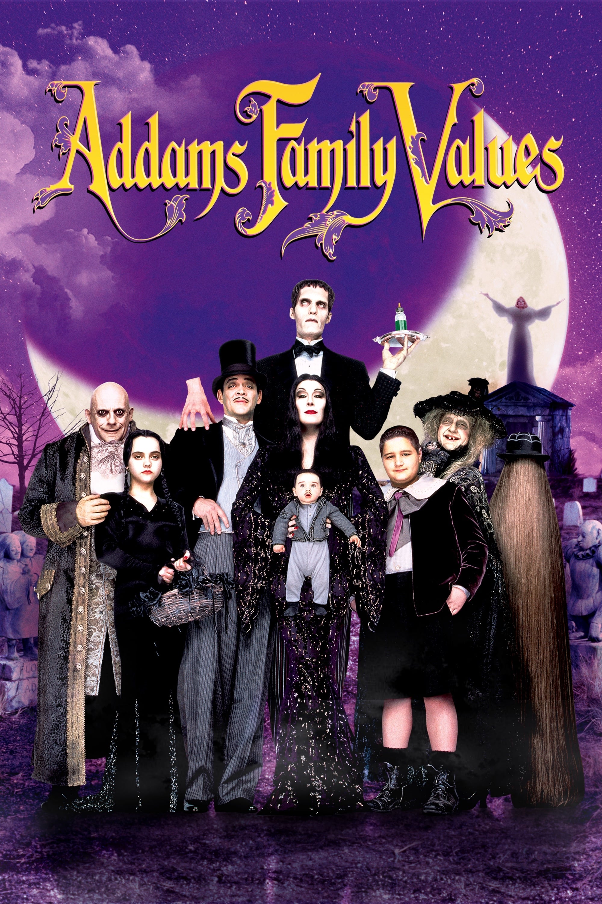 Caratula de Addams Family Values (La familia Addams: La tradición continúa) 