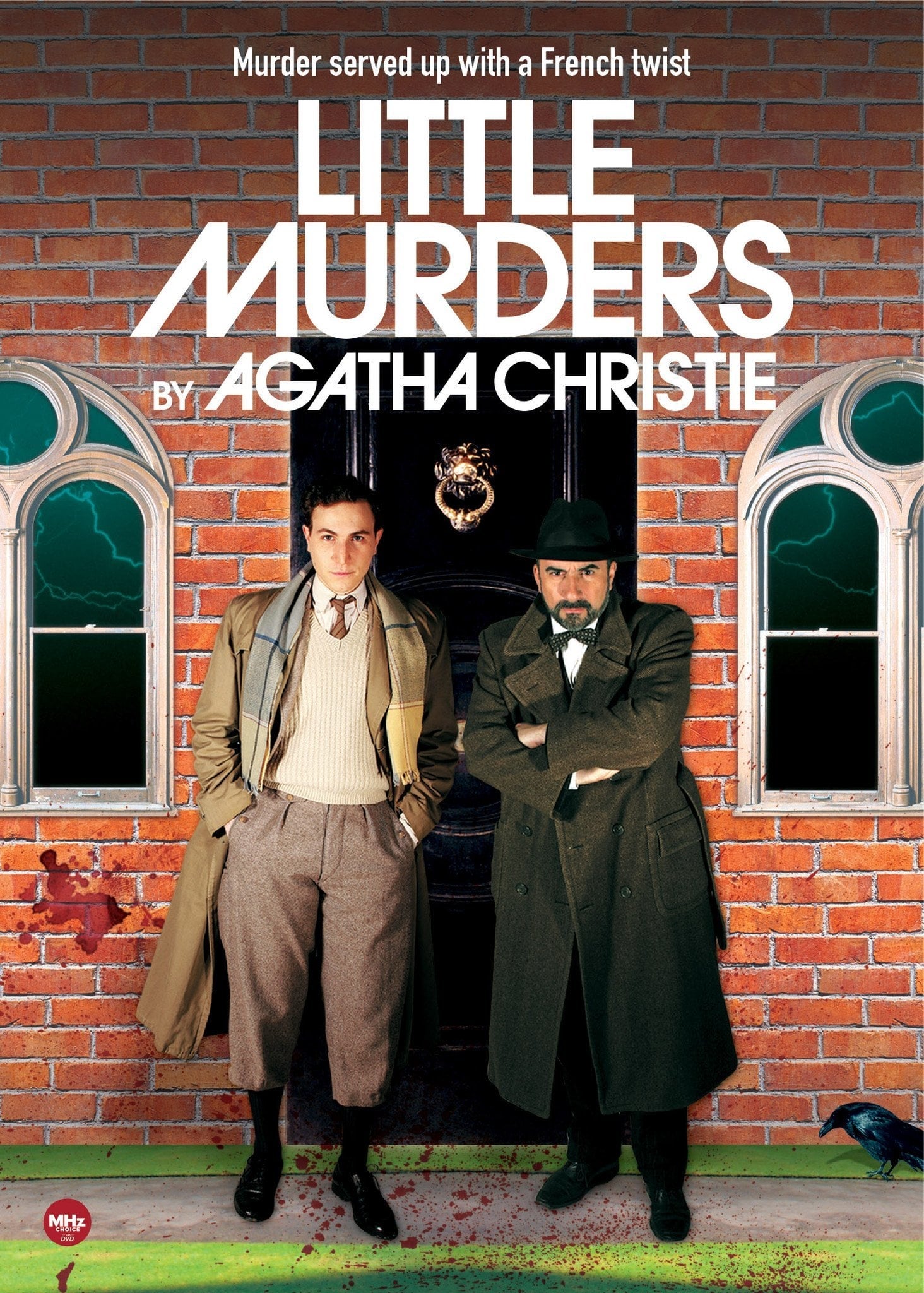 Caratula de Les petits meurtres d'Agatha Christie (Los pequeños asesinatos de Agatha Christie) 