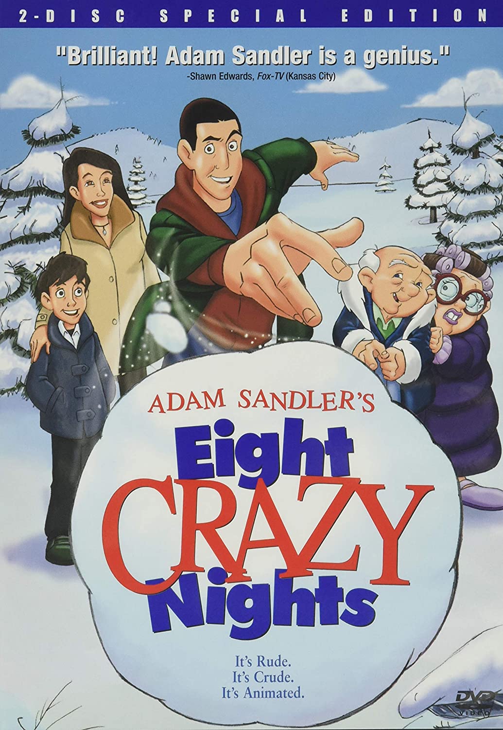 Caratula de Adam Sandler's Eight Crazy Nights (Ocho noches locas) 
