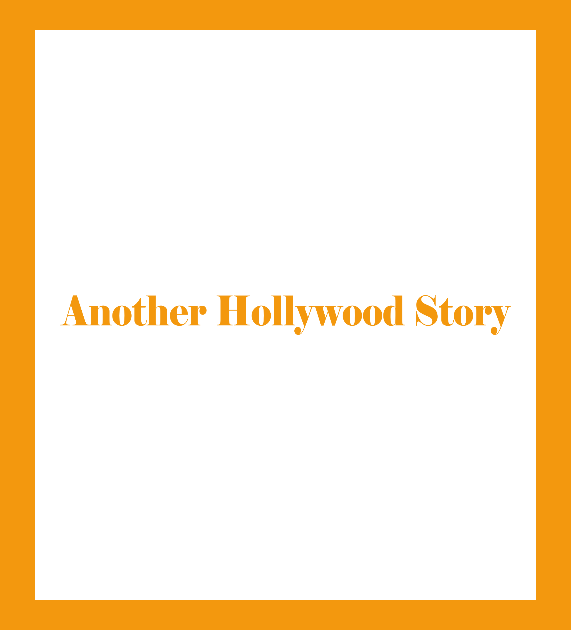 Caratula de Another Hollywood Story (Otra historia de Hollywood) 