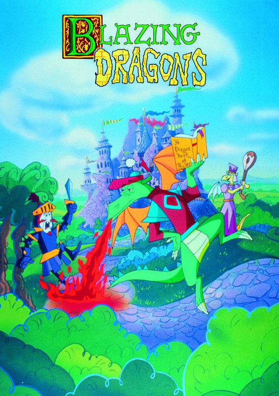 Caratula de Blazing Dragons (Dragones en la Corte) 