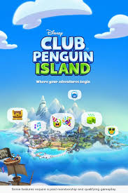 Caratula de Club Penguin Island (Isla de Club Penguin) 