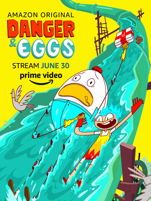 Caratula de Danger & Eggs (Dede y Phillip) 