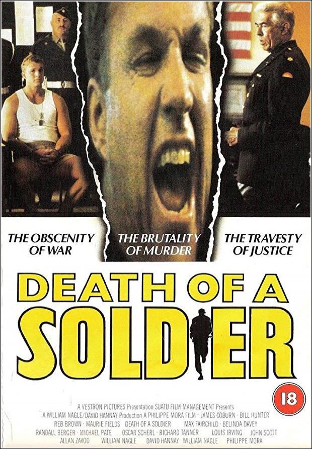 Caratula de Death of a Soldier (La muerte de un soldado) 