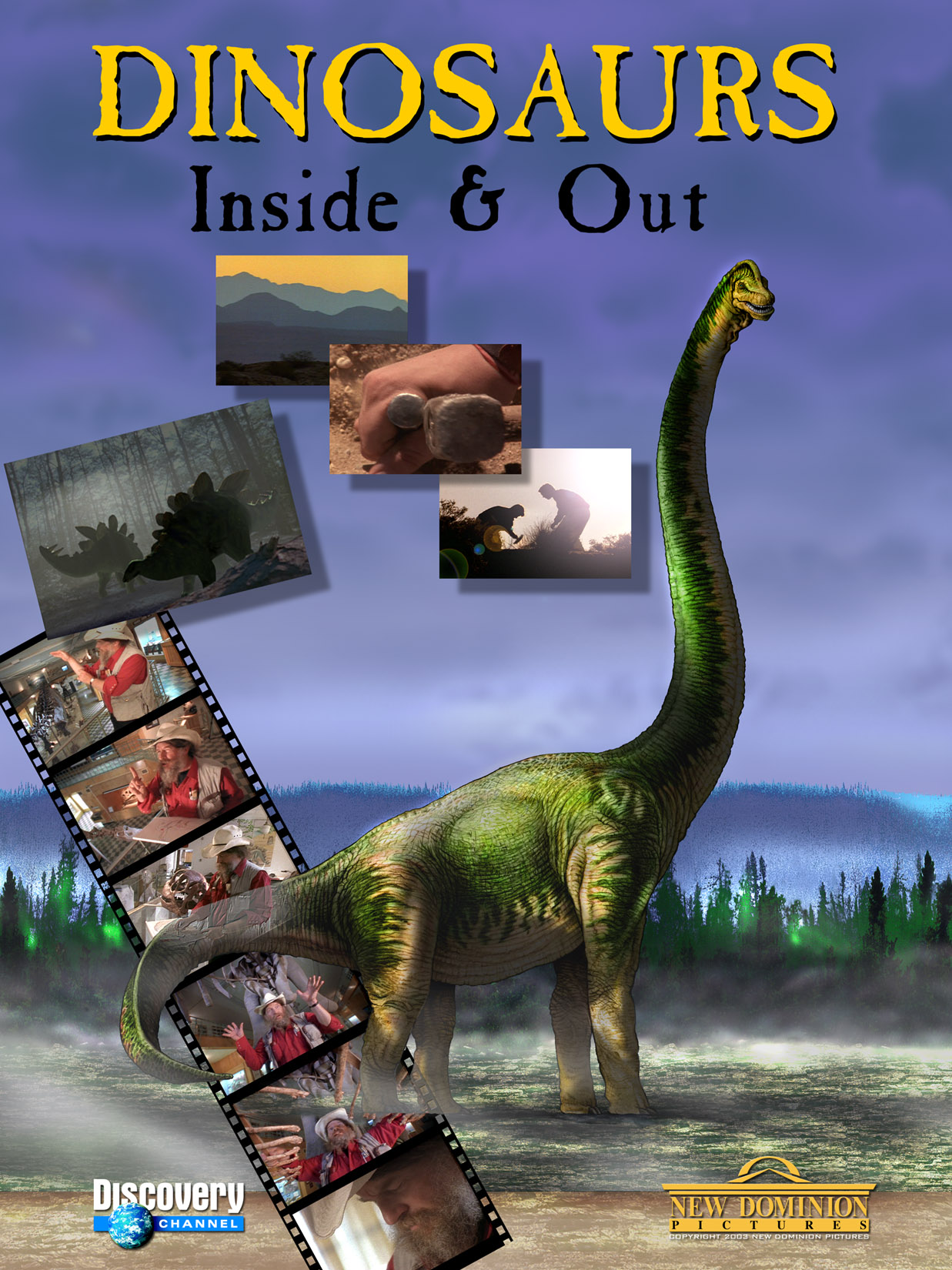 Caratula de Dinosaurs: Inside & Out (Dinosaurios por dentro y por fuera) 