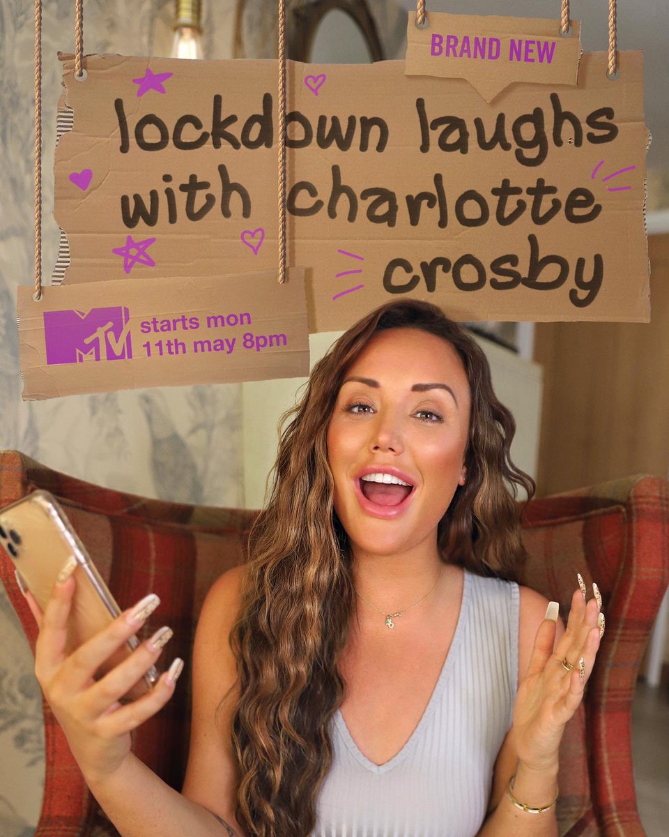 Caratula de Charlotte Crosby - Lockdown Laughs (El Confinamiento de Charlotte) 