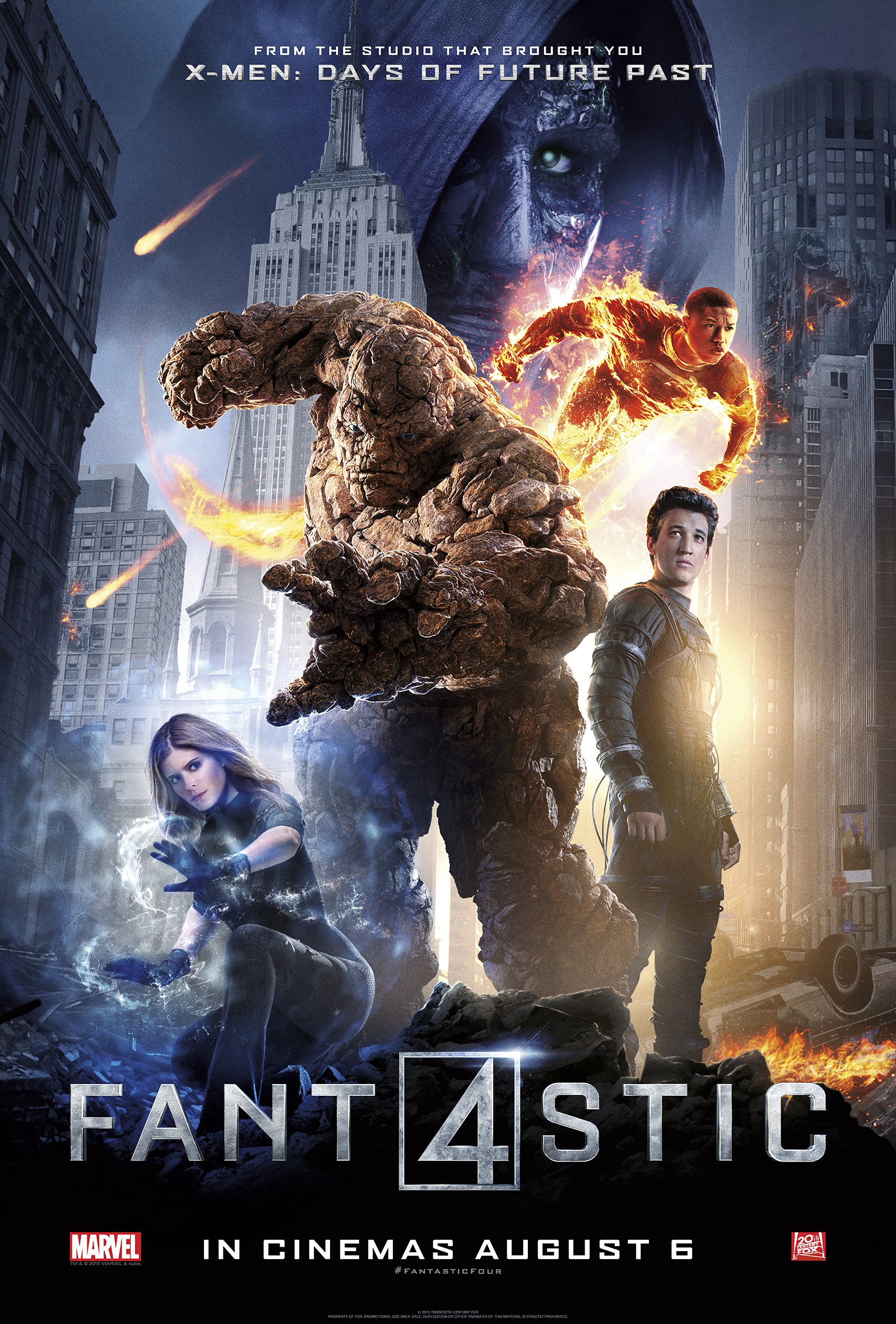 Caratula de Fantastic Four (Cuatro Fantásticos) 