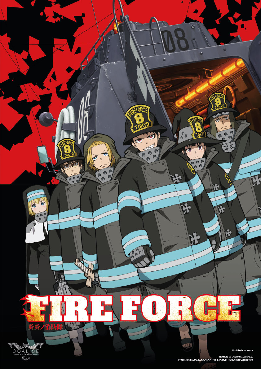 Caratula de 炎炎ノ消防隊 (Fire Force) 