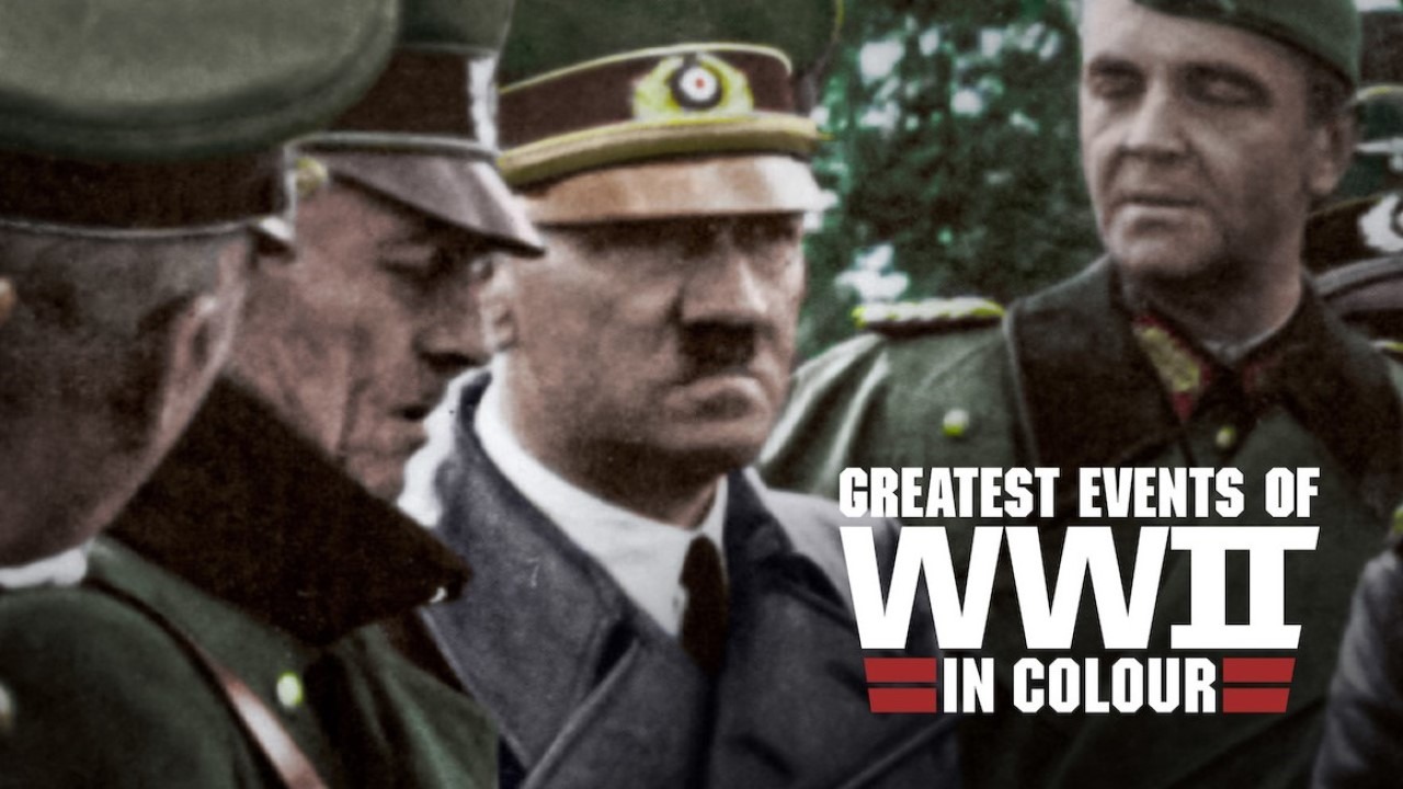 Caratula de Greatest Events of World War Two In HD Color (Grandes acontecimientos de la II Guerra Mundial en color) 
