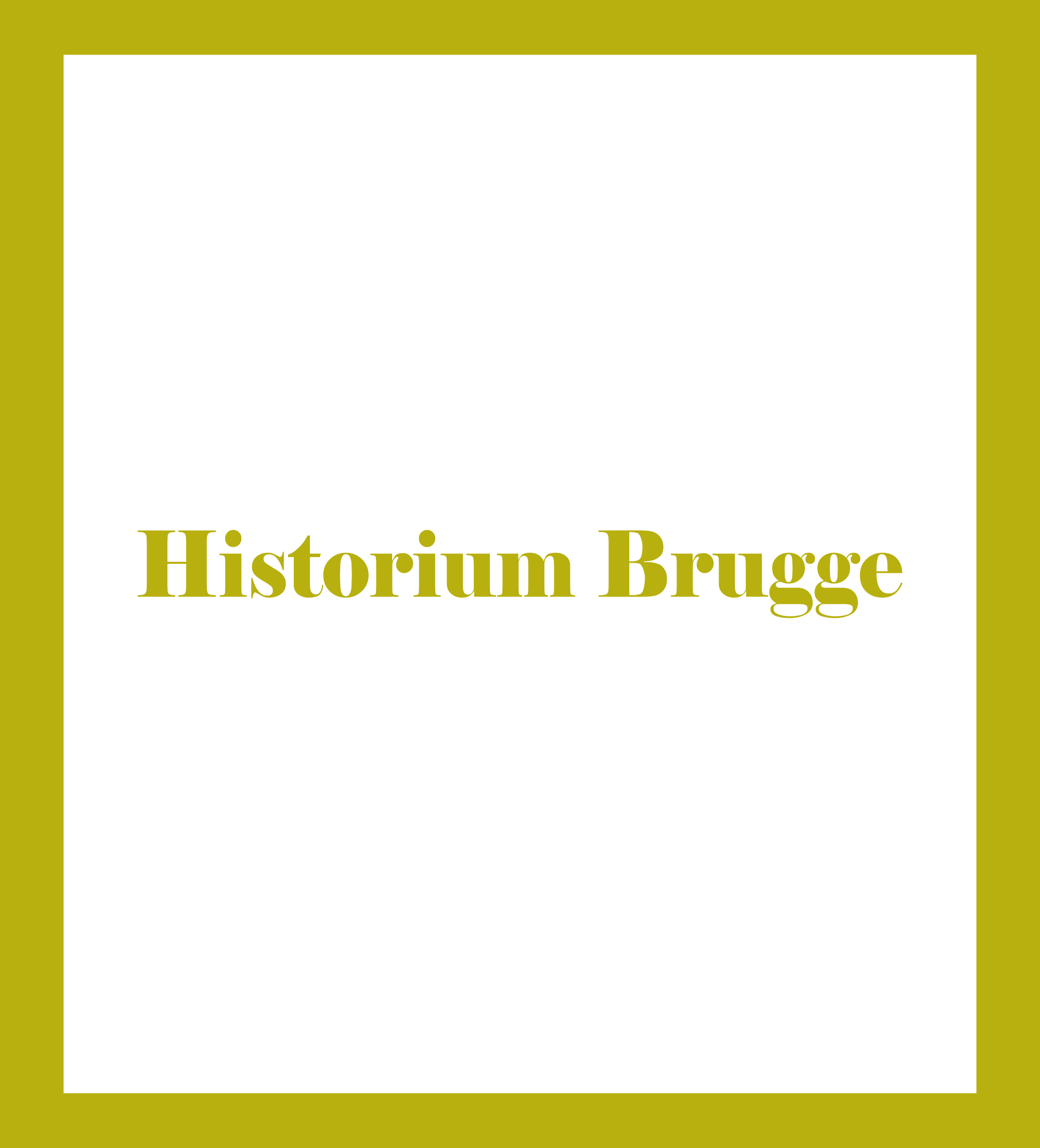 Caratula de Historium Brugge (Historium) 