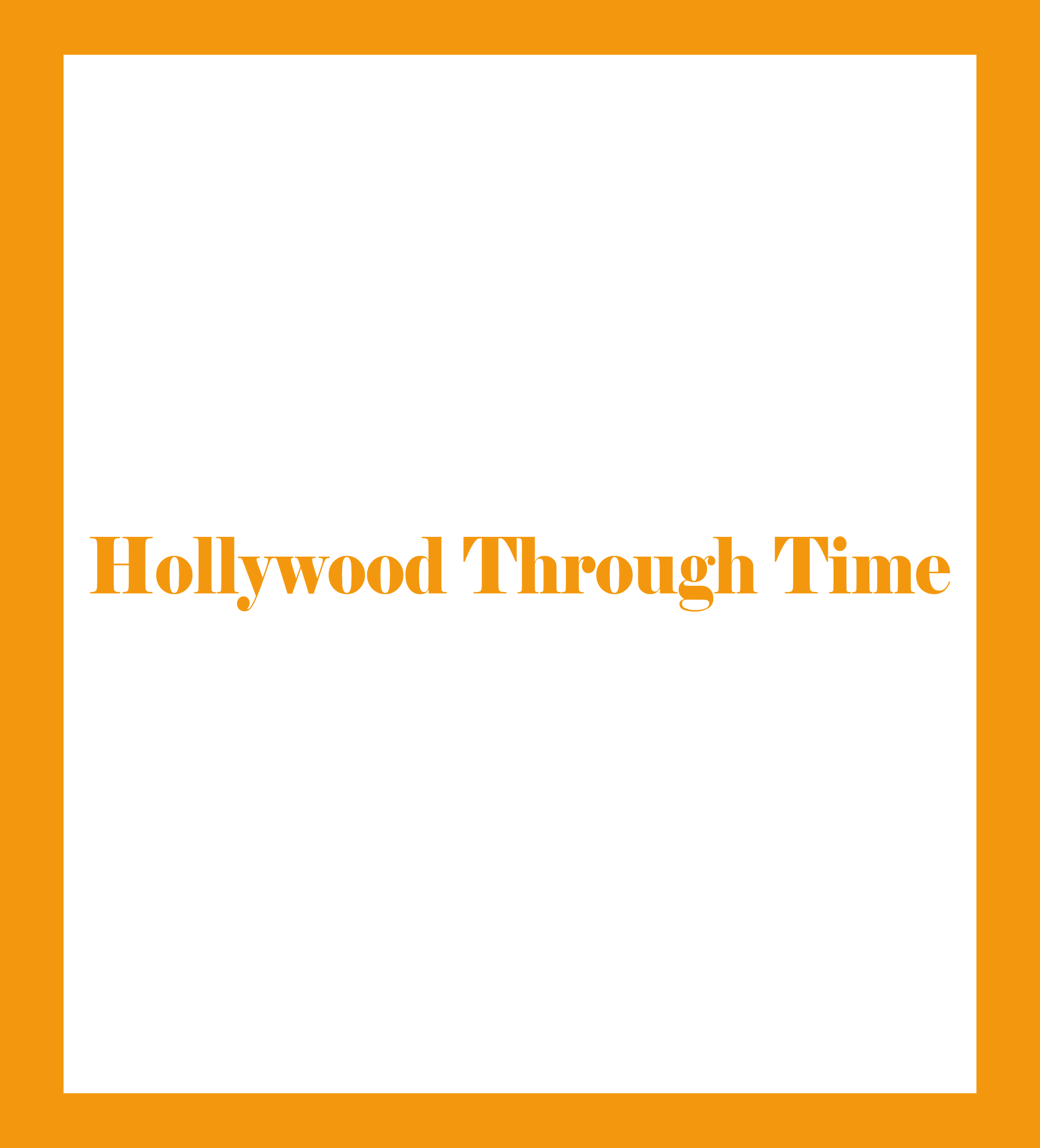 Caratula de Hollywood Through Time (Hollywood a través del tiempo) 