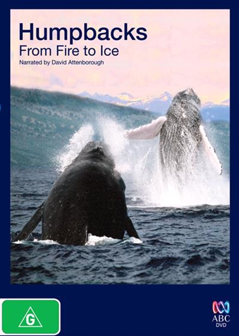 Caratula de Humpbacks: from fire to ice (Las ballenas jorobadas: del fuego al hielo) 