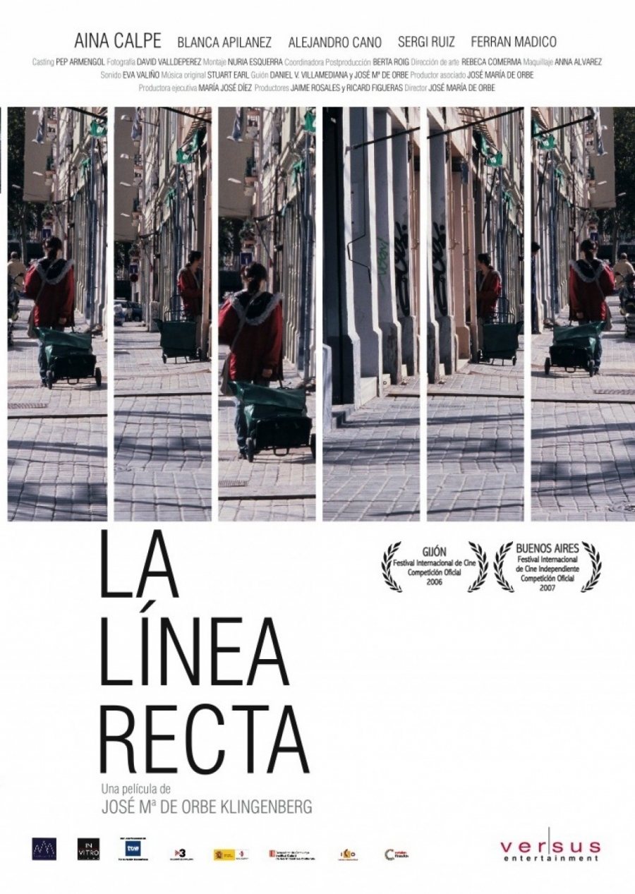 Caratula de La línea recta (None)