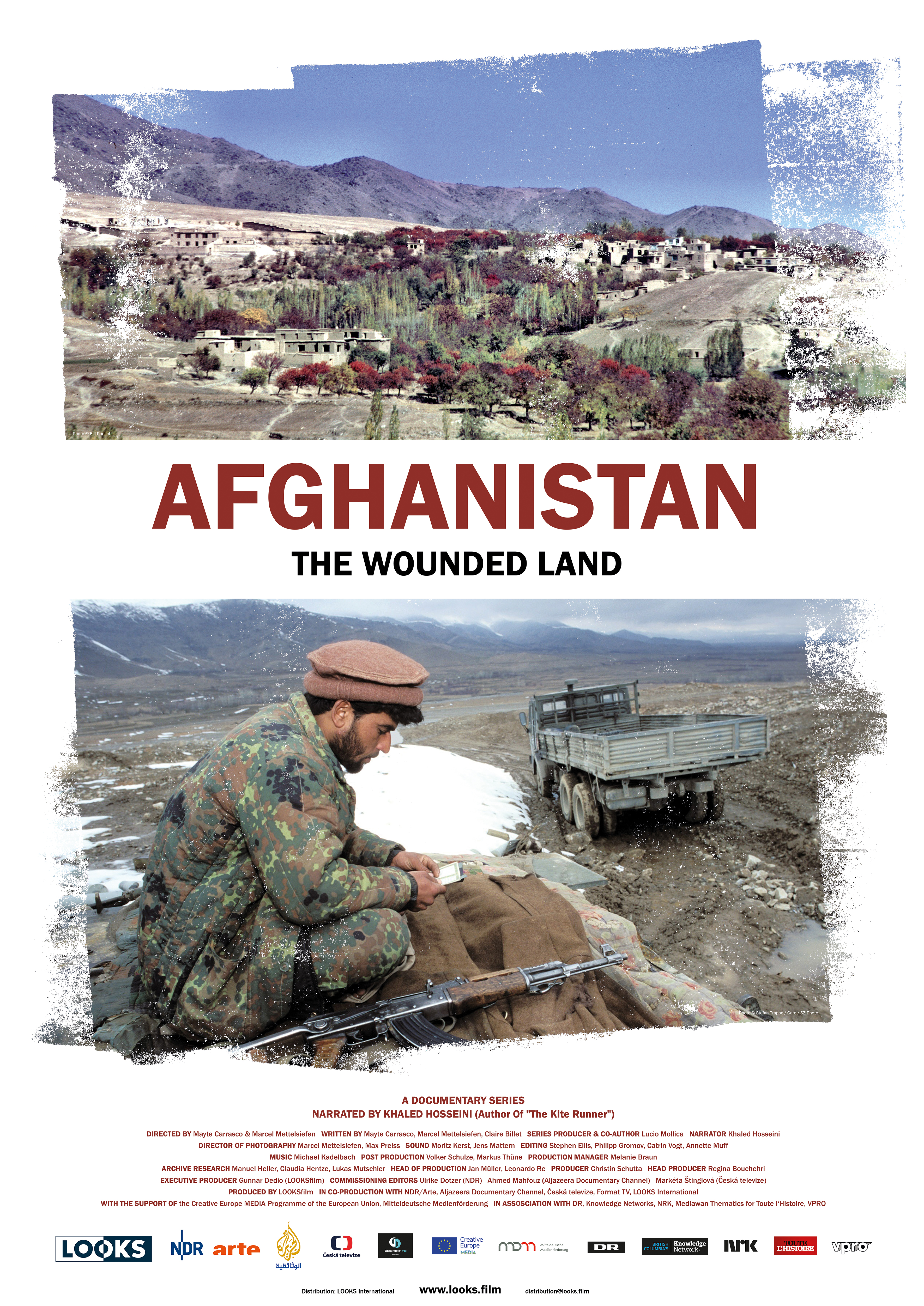 Caratula de Afghanistan: The Wounded Land (Afganistán, el país herido) 