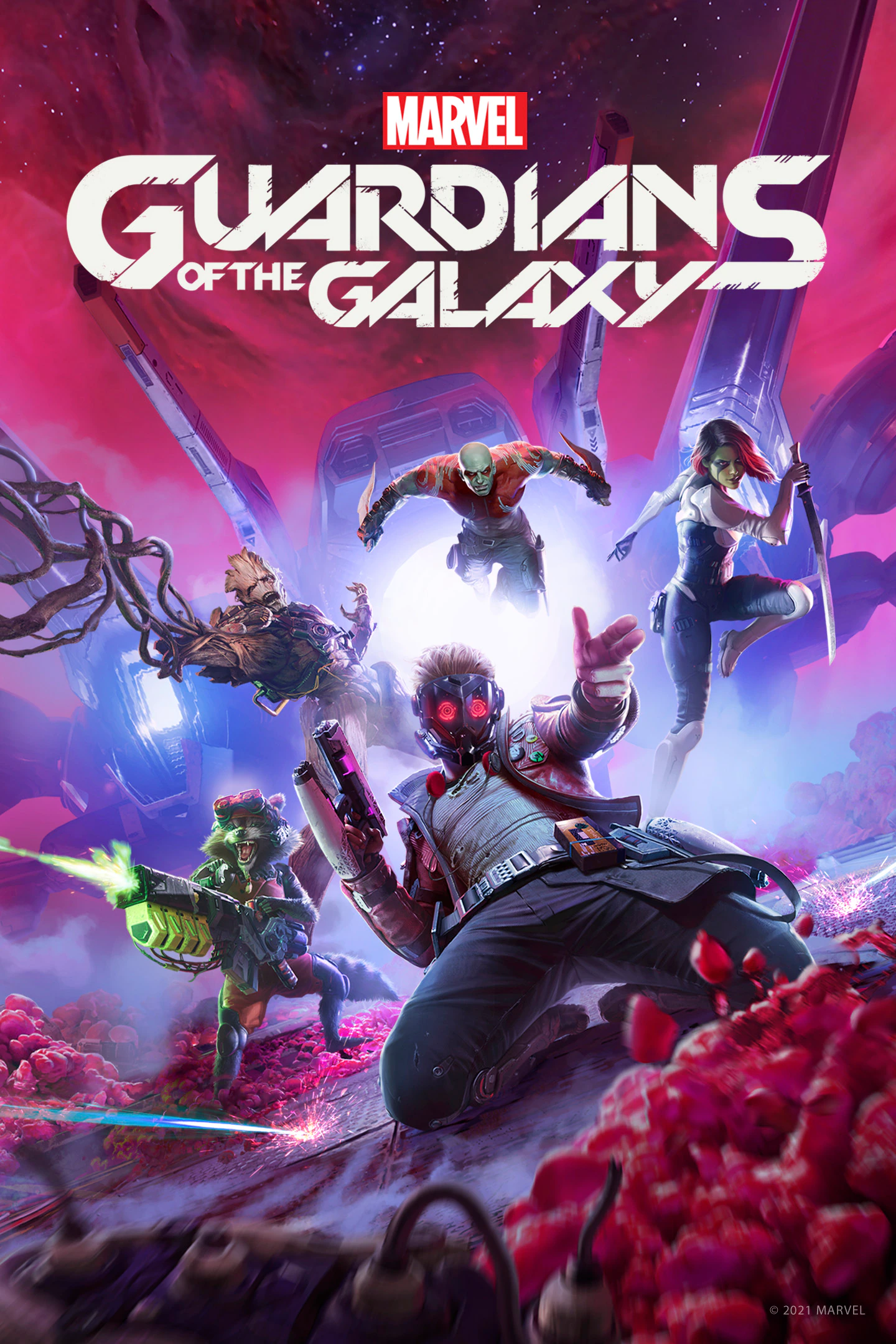 Caratula de Marvel's Guardians of the Galaxy (Marvel's Guardians of the Galaxy) 