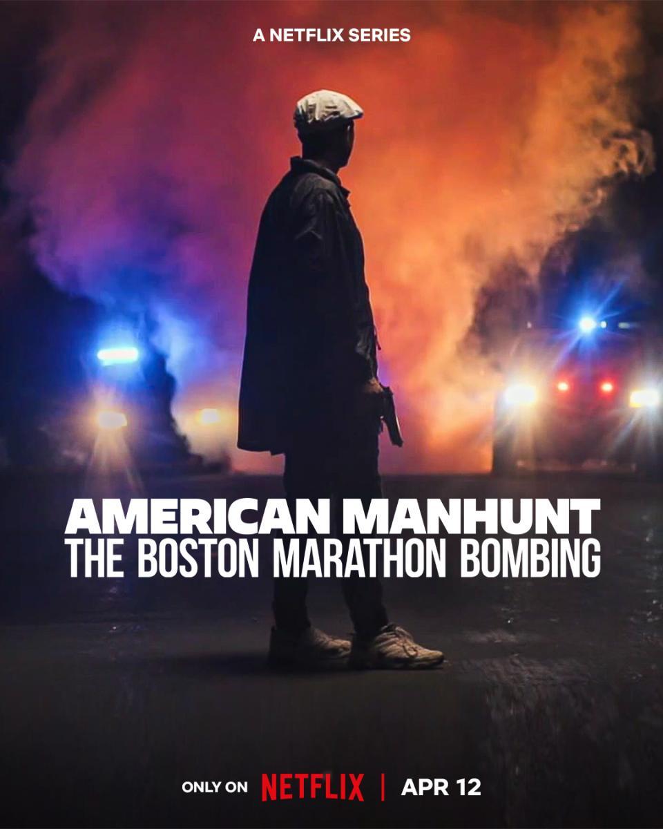 Caratula de American Manhunt: The Boston Marathon Bombing (Persecución policial: el atentado del maratón de Boston) 