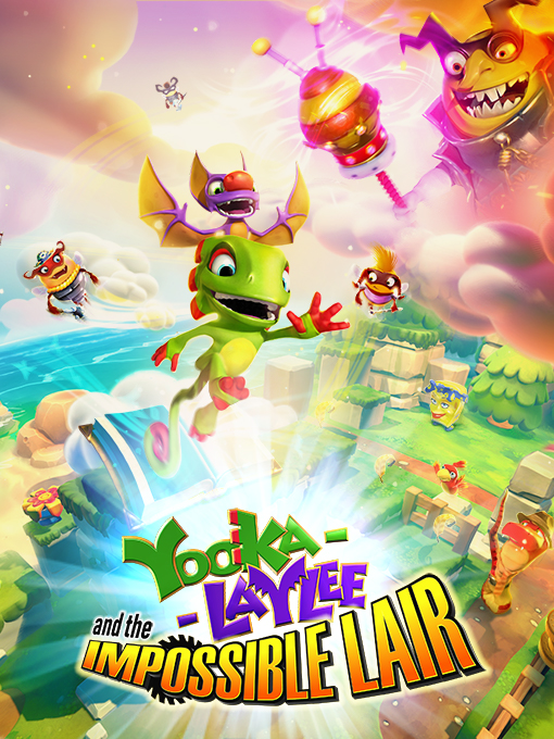 Caratula de Yooka-Laylee and the Impossible Lair (Yooka-Laylee and the Impossible Lair) 