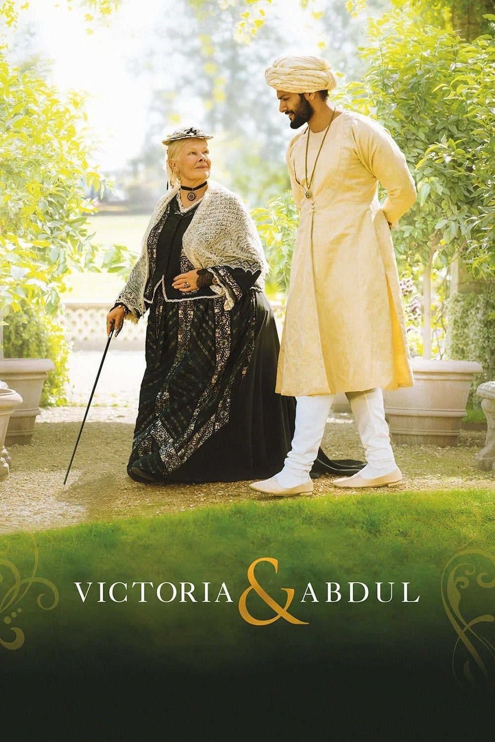 Caratula de Victoria and Abdul (La reina Victoria y Abdul) 