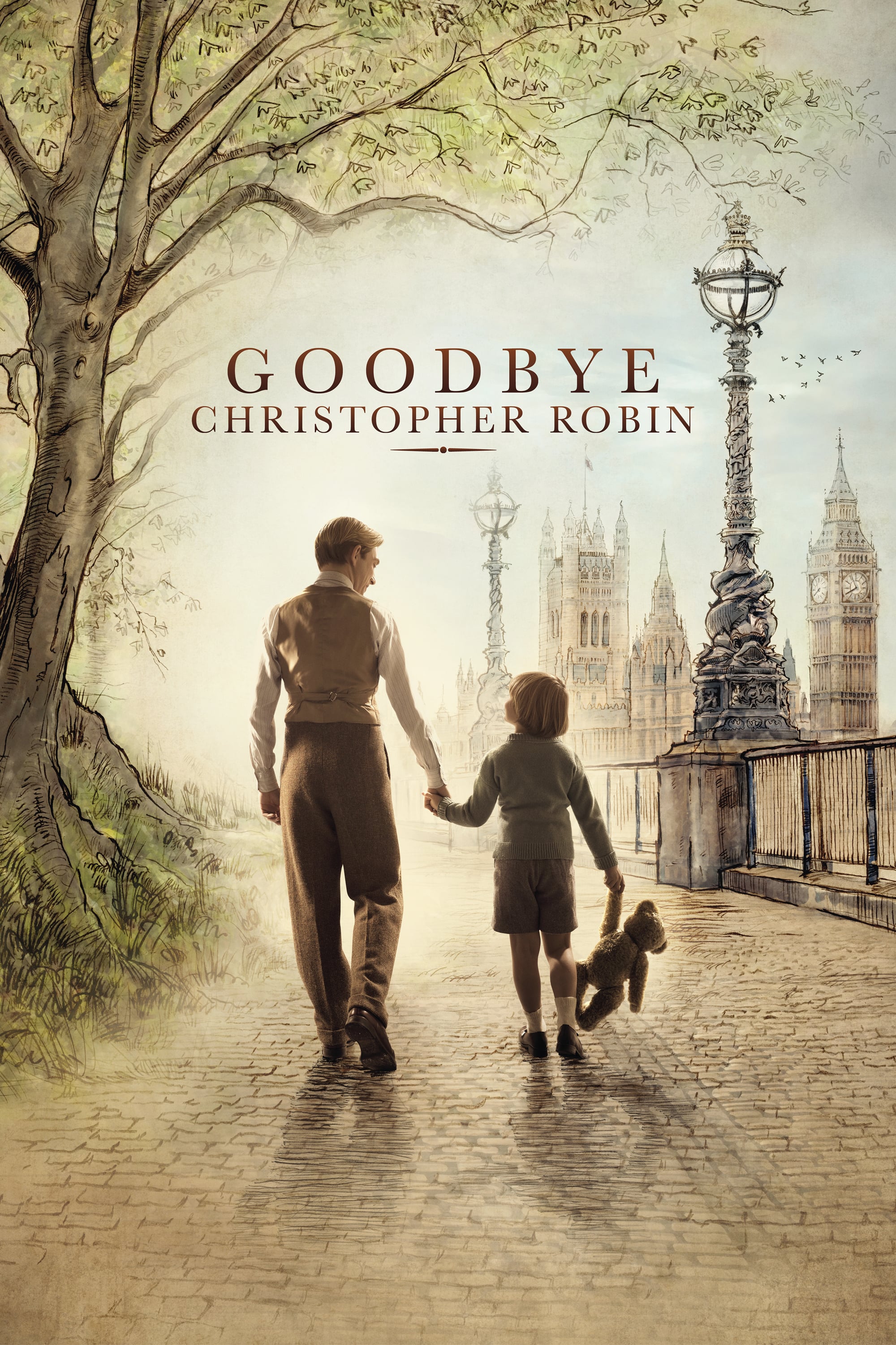 Caratula de Goodbye Christopher Robin (Adiós, Christopher Robin) 