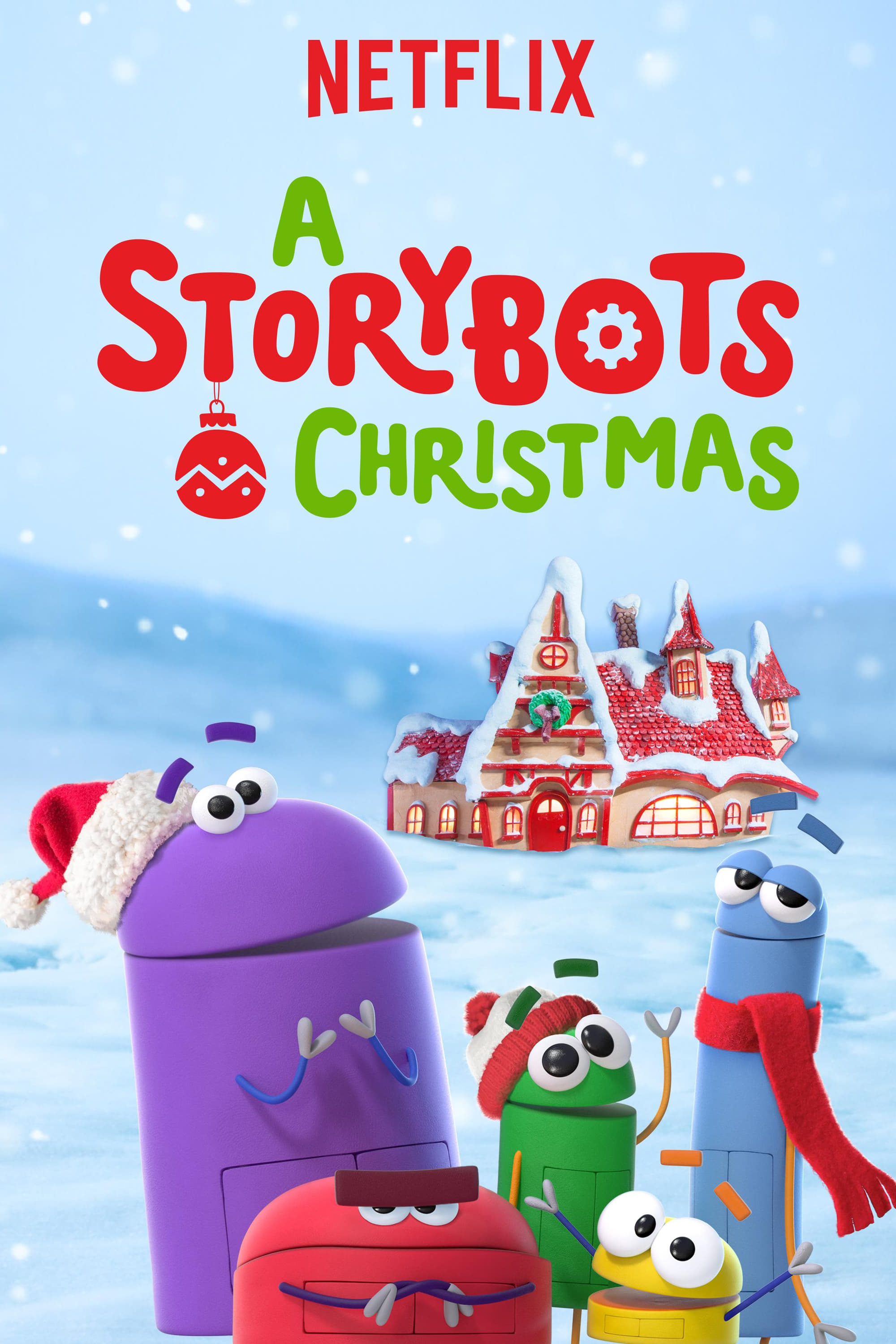 Caratula de A StoryBots Christmas (NAVIDADES CON LOS STORYBOTS) 