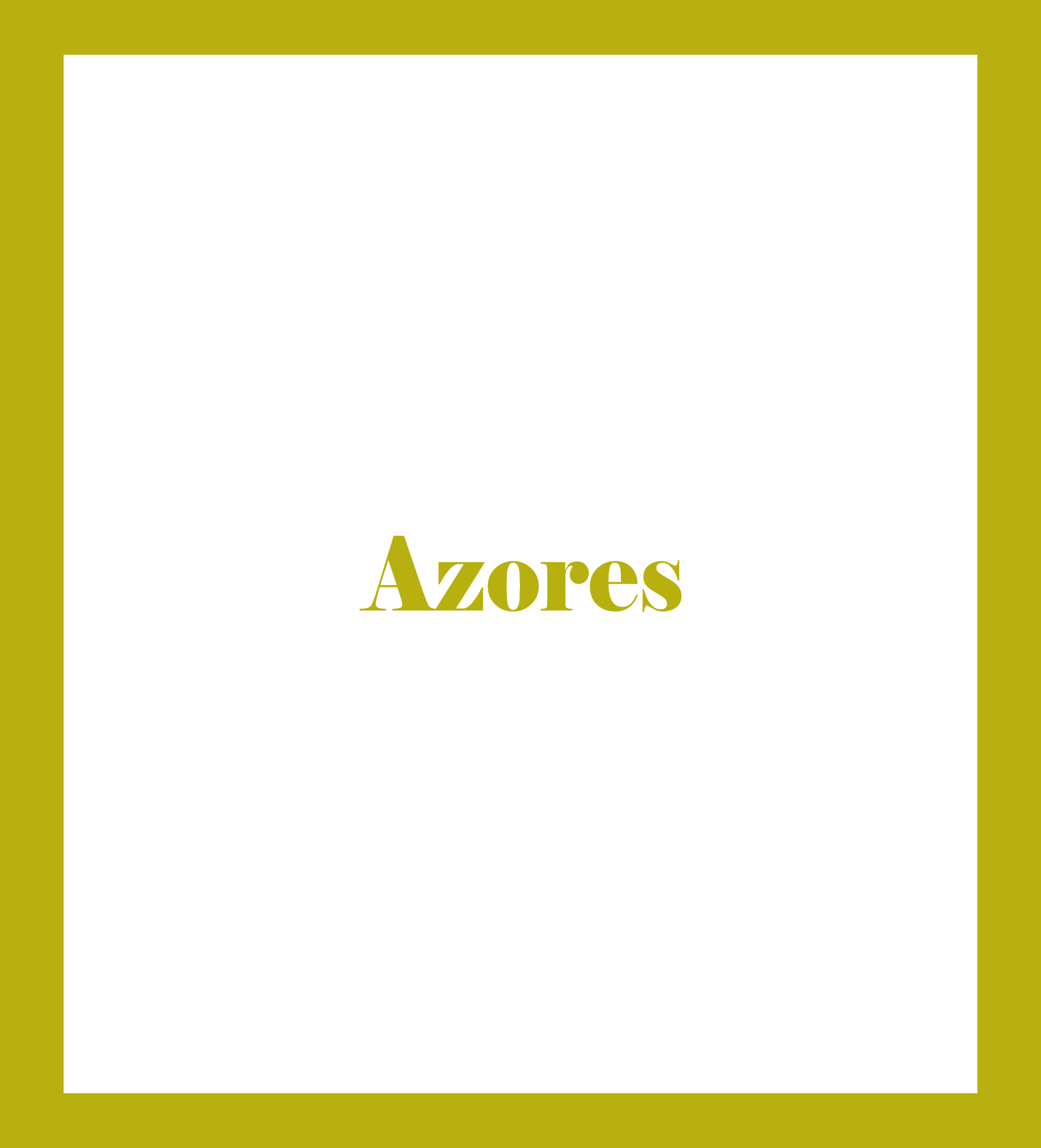 Caratula de Azores (Las Azores) 