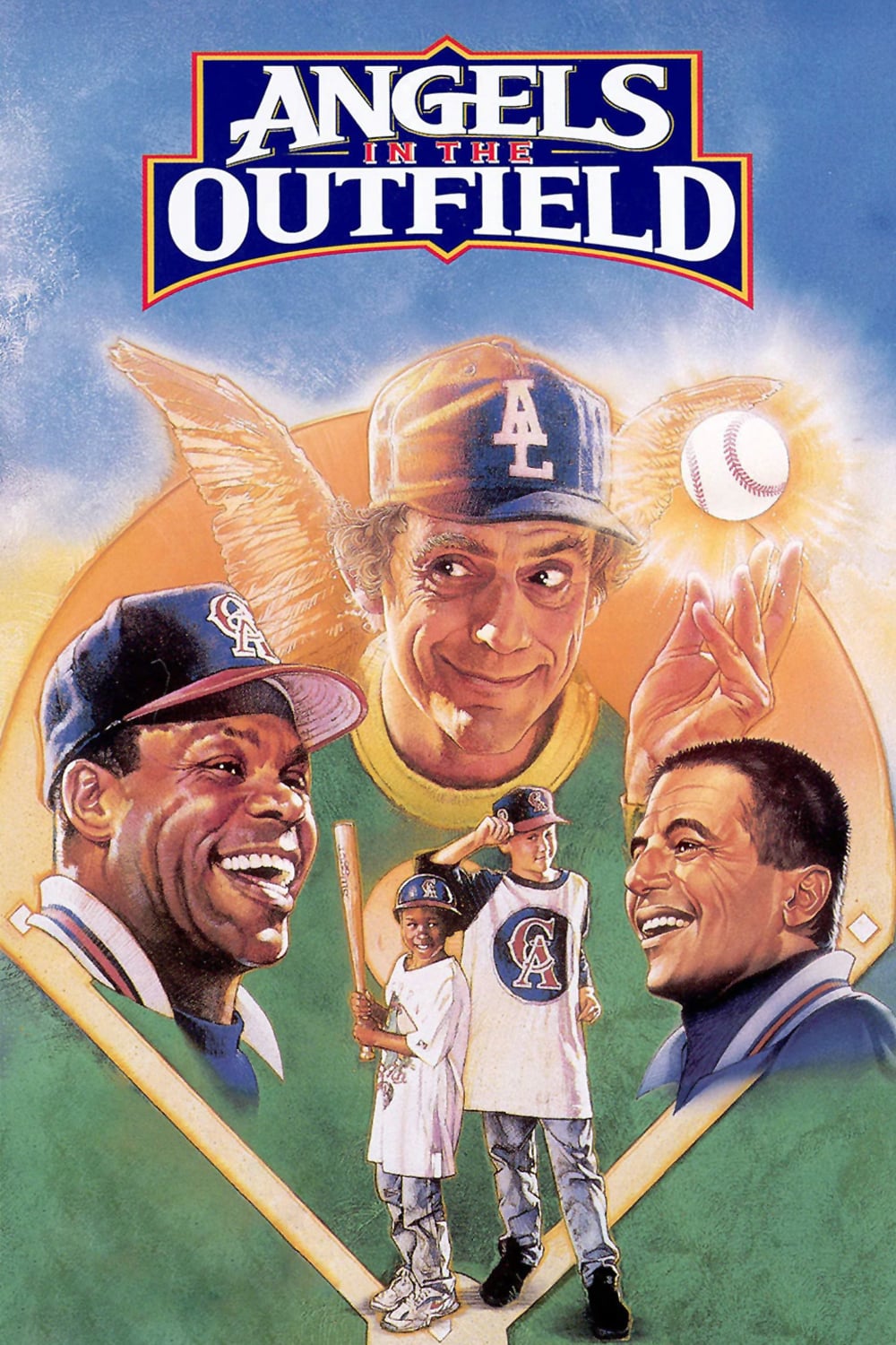 Caratula de ANGELS IN THE OUTFIELD (Angeles / Un Angel) 