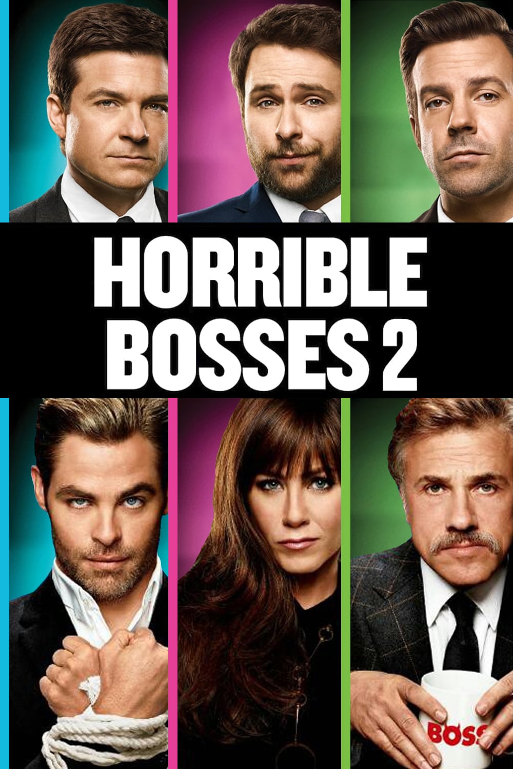 Caratula de Horrible Bosses 2 (CÓMO ACABAR SIN TU JEFE 2 / COMO ACABAR SEN O TEU XEFE (Galego)) 